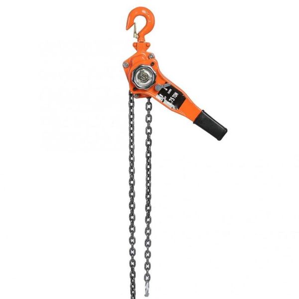 

pulley hoist0.75t orange color chain block hoist ratchet hoist ratchet lever pulley lifting 3meters lifting