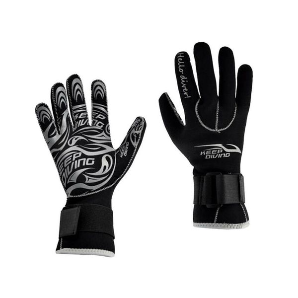 

neoprene gloves men women deep diving winter fishing protection
