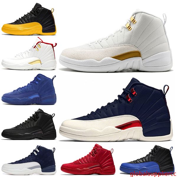 

ovo fiba game royal 12 12s mens basketball shoes michigan university blue gym red reverse taxi bulls cny wool retro mens trainers sneakers