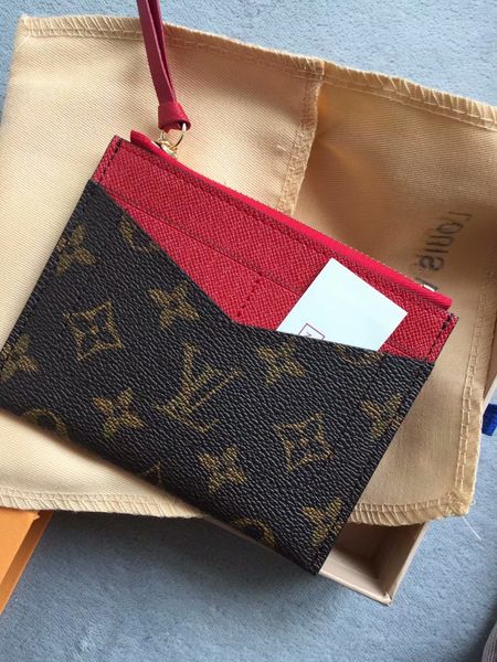 

звезда письмо конструкций кошельки женские натуральная кожа с застежкой-молнией карманные женские кошелек женщины кейс для кредитных карт ко, Red;black