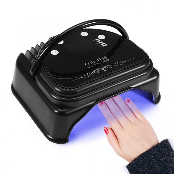 

64w uv led nail lamp dryer smart sensor nail dryer machine ptherapy electric for curing all nails gel polish