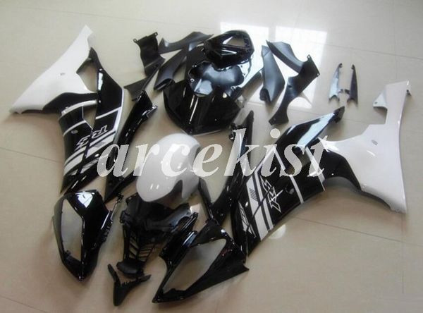 

new abs injection full fairings kit fit for yamaha yzf-r6 2008 2009 2010 2011 2012 2013 2014 2015 2016 r6 body set white black