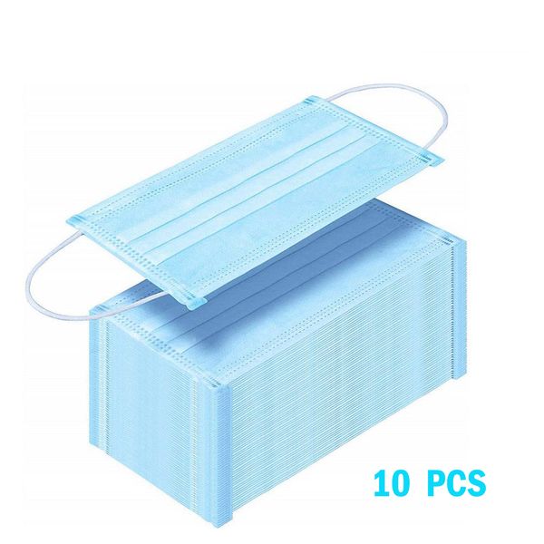 

50pcs non woven disposable mask dental earloop activated carbon anti-dust face masks