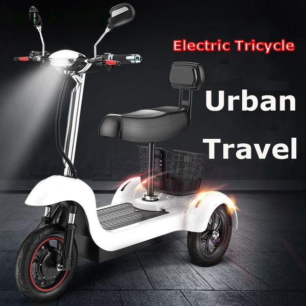 

tricycle electric scooter sealup electric scooter 12 inch 48v 500w portable