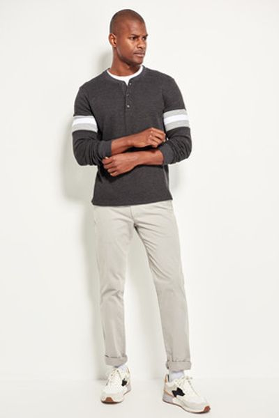 

gray men's chino pants tmnss19ov0001, Black