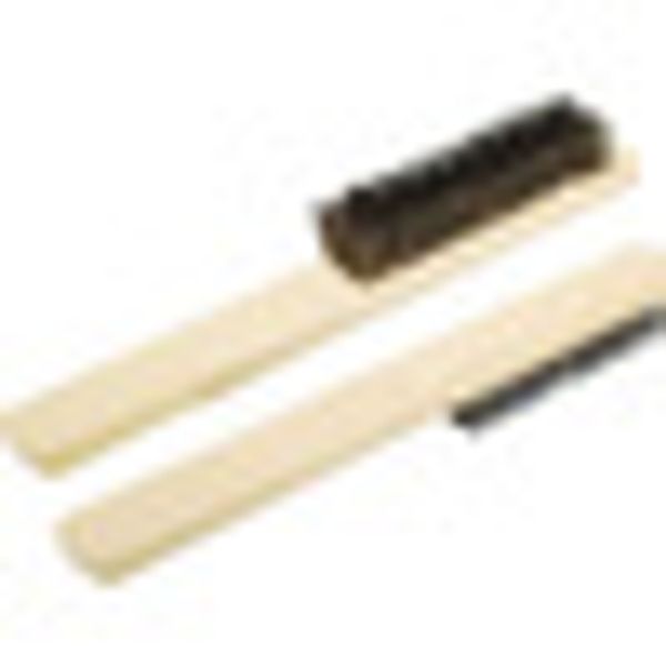 

paint wire brush removal tool copper plating 200mm bristles hand metal rust 2pcs dust heavy duty stainless steel