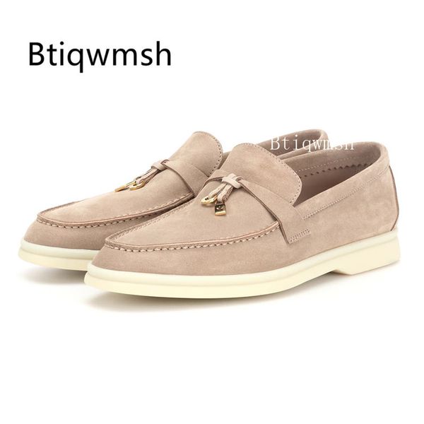 

2019 british style loafer shoes woman round toe metal lock real leather flat shoes ladies comfortable oxford walk casual, Black