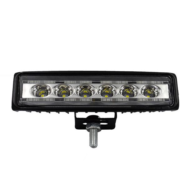 

universal 6 car 6-led work light bar off-road red&blue strobe lamp headlight