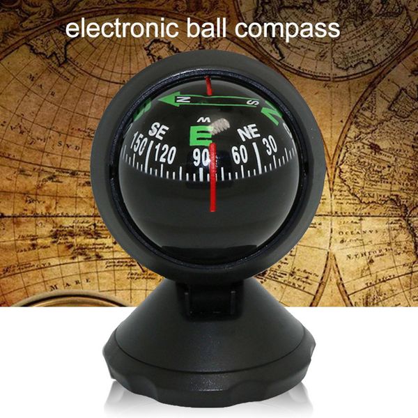 

franchise ornaments car compass car guide ball compass night vision for travel outdoor survival toys adornos para el coche #0610