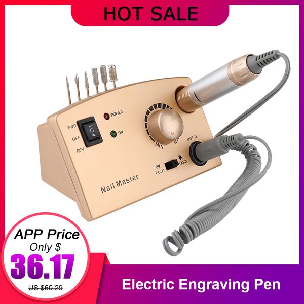 

35000rpm mini electric drill grinder engraver engraving pen grinding machine power rotary tool for nail art woodworking