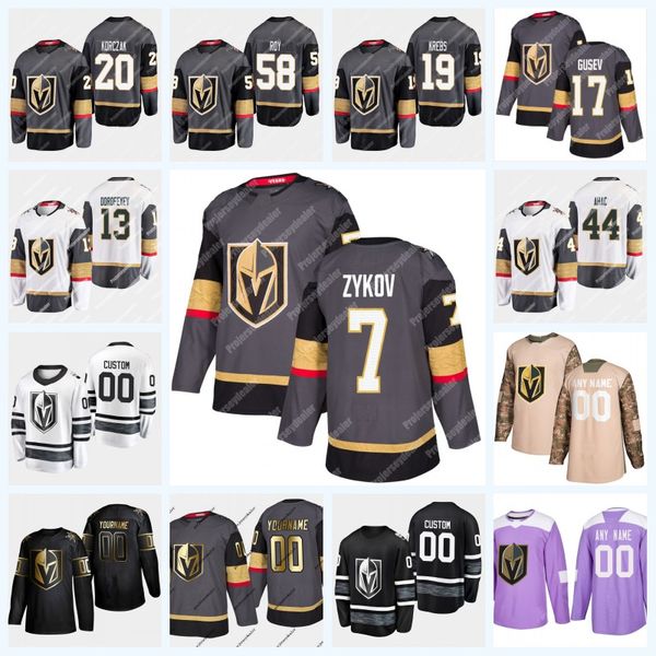 

Womens Valentin Zykov Vegas Golden Knights Nikita Gusev Kaedan Korczak Pavel Dorofeyev Layton Ahac Peyton Krebs Stone Fleury Reaves Jersey
