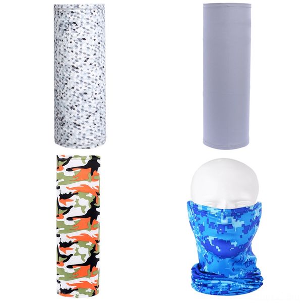 

dq9ho seamless bandana visor shield mask headband face neckwarmer bandana mask outdoor scarfs fishing riding camouflage cycling cycling, Black