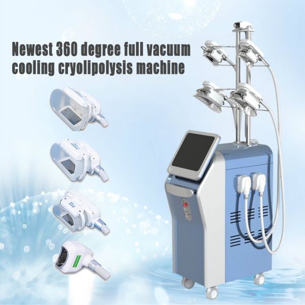 

2019 360 degree full vacuum cooling cryolipolysis machine professional cool technology body slimming cryolipolysis equipment