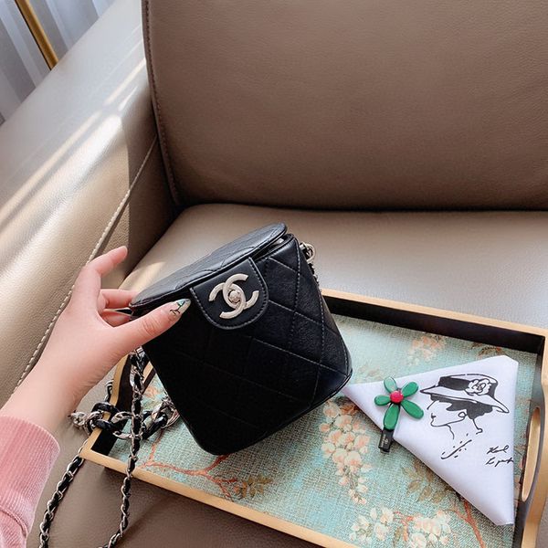 

дизайнерская роскошь crossbody цепная сумка хорошее качество искусственная кожа кошельки дамская сумочка роскошные брендовые сумки горячие п, Black