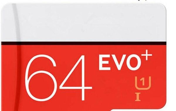 

64 гб 32 гб 16 гб эво плюс evo+ микро-sd tf флэш-карты 90 мб/с 80 мб/с у1 у3 высокий класс скорости 10 горячие продаем uk0001