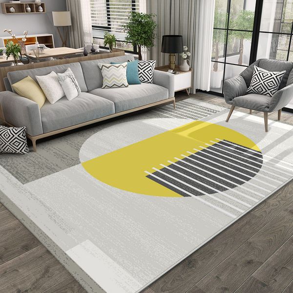 

nordic brief carpet living room thick woven bedroom carpet modern sofa coffee table rug study room floor mat cloakroom area rugs