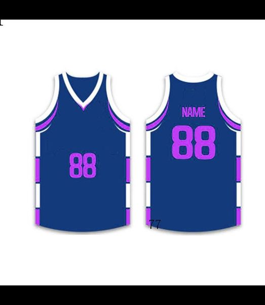 

2019 2020 Basketball Jerseys Quick Dry BLUE red Embroidery Logos Free Shipping Cheap wholesale Men Size Jersey91