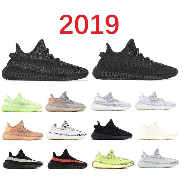 

Kanye we t boo t v2 tatic black reflective 3m glow gid true form clay zebra tatic running hoe neaker with original box u 5 13