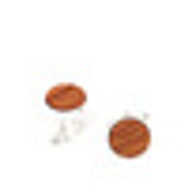 

2019 new european cufflinks men's alloy business french sleeves nails seawood solid wood shirt shirt cufflinks fashion business, Silver;golden