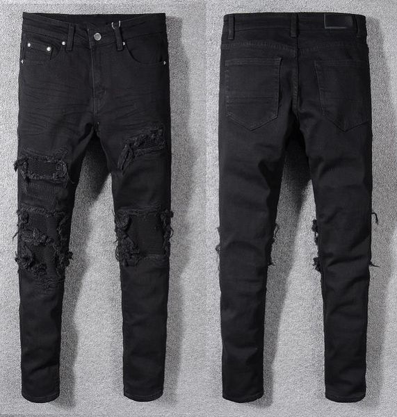 

trend brand men designer casual wild couple man trousers fashion the new boutique mens urban jeans, Blue