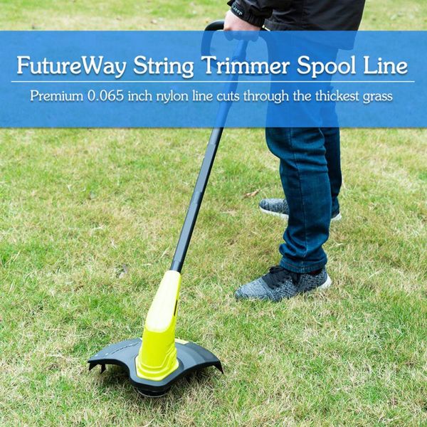 

6/8pcs professional fine quality mowing trimmer rope brush cutter strimmer line mowing wire lawn mower outdoor accessories