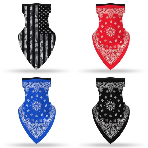 

tqkmr bicycle magic scarf outdoor sports breathable mask bike headband riding seamless bandanas cycling scarf face cover ski mask, Black