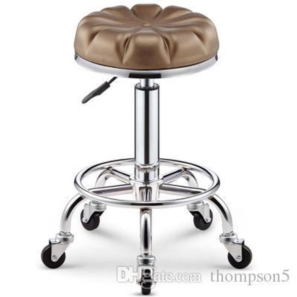

modern bar chair beauty stool with wheels petal shaped bar round stool household rotating lift chair manicure beauty stool rotation