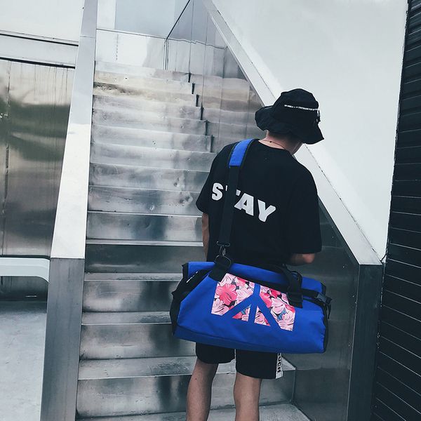 

new fashion trend oxford male luggage bag female portable large capacity travel tote light short-distance travel bag