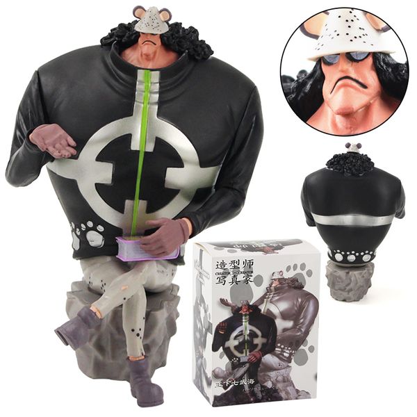 

18cm creator x creator one piece bartholemew kuma action pvc action figures collectible model toys doll gift for kids t200321
