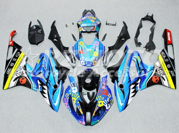 

4 gifts new abs motorcycle full fairings kits fit for bmw s1000rr 2015 2016 15 16 body set custom shark