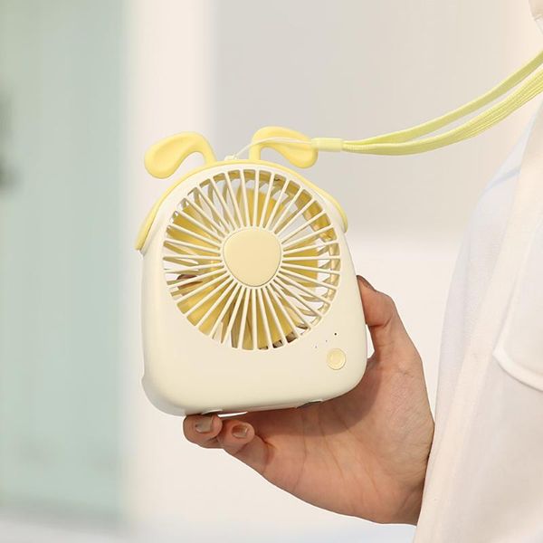 

mini fan portable cute handheld rechargeable usb fan with 3 speeds function strong wind cooling silent desk fans for students