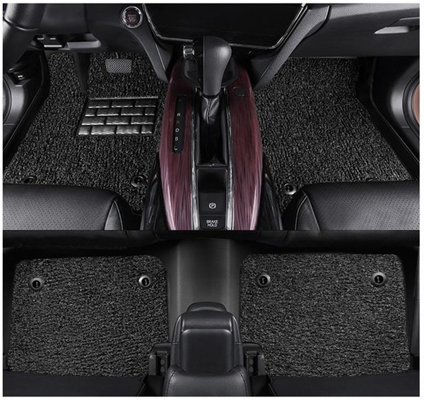 

auto floor mats for cr-v crv 2007-2011 foot carpets step mat brand new water proof leather wire coil 2 layer