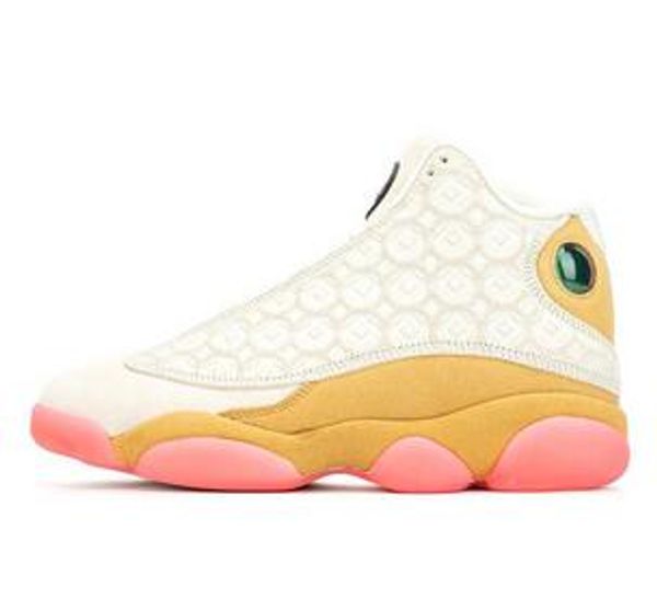 

wholesale with box new cny white beige pink 13s xiii men basketball shoes sports sneakers fashion trainers size 7-13