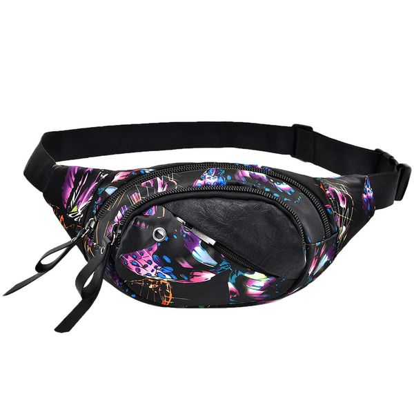

sleeper #401 2019 new fashion women decorative pattern waist bag gym fitness bag chest package printed design ing