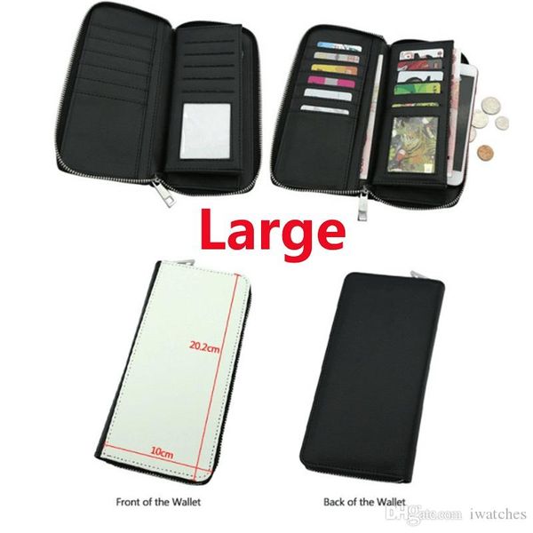 

mdf lychee heat blank transfer zipper sublimation print creative personalized wallet gift full-circle zipper can pictures be wallet pri fhfp, Red;black