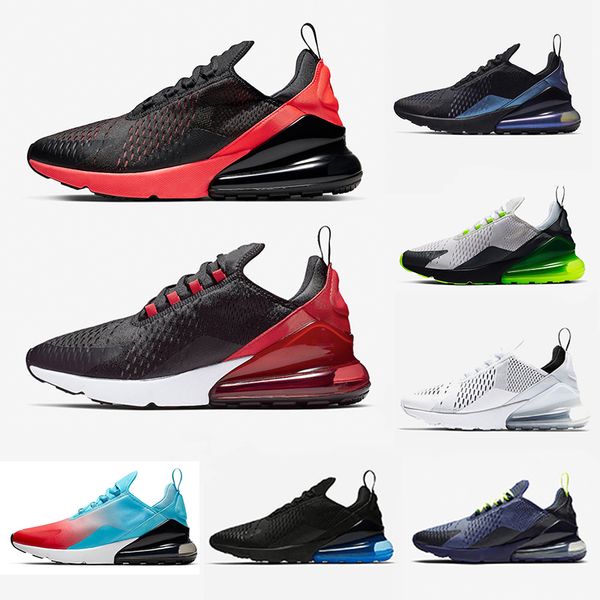 

270 running shoes for men women bred rainbow black gradient cactus university red barely rose mens trainer 27c breathable sports sneakers