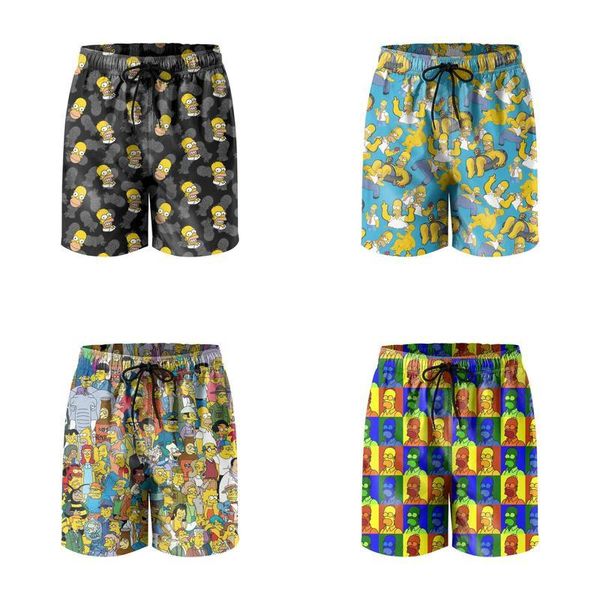 

мужские плавки homer как инспектор безопасности addicted к пиву gym shorts быстрого сухого совет смешной купальники bart озорство мальчик ма