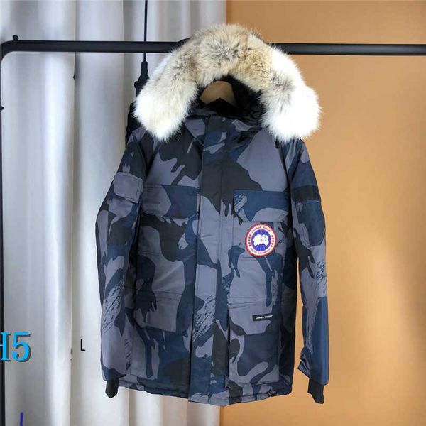 

fashion mens jacket hooded fur down jacket hiver thick warm windproof goose down coat thicken fourrure hooded manteaus doudouneh5, Black