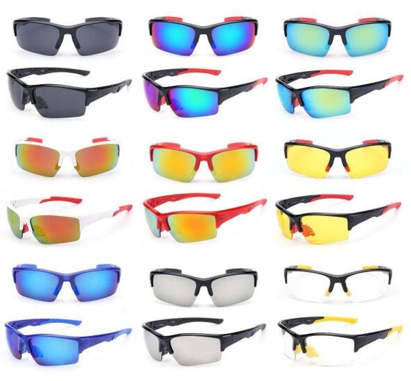 

fashion sunglasses outdoor sports men sunglasses uv 400 lens for fishing golfing driving running eyewear, White;black