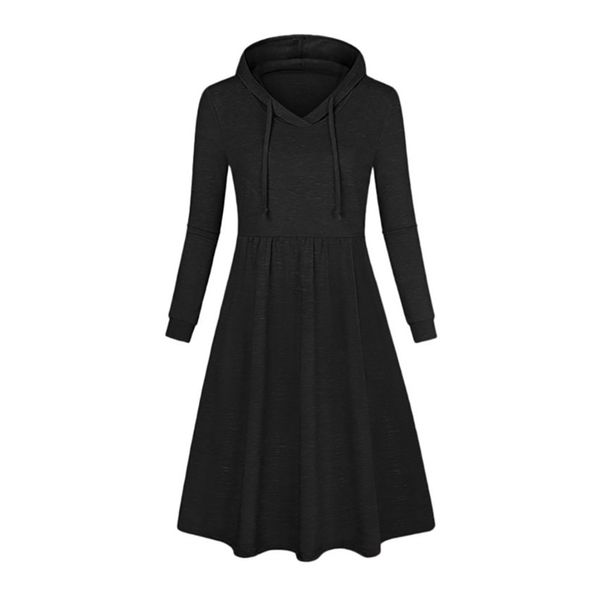 knee length sweatshirt dress