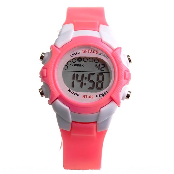 

joenf mute children's without alarm clock multifunctional colorful light waterproof electronic electronic colored light watch watch for, Blue
