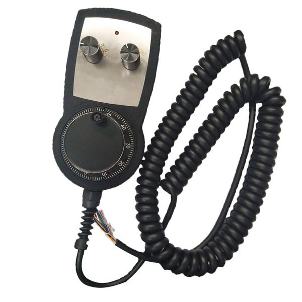 

standard manual control function hand-held pulse wheel with emergency stop