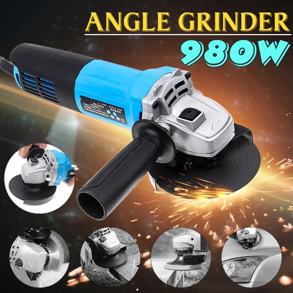 

220v 9800w grinder portable electric angle grinder polishing machine car polisher sanding machine orbit variable speed grinding