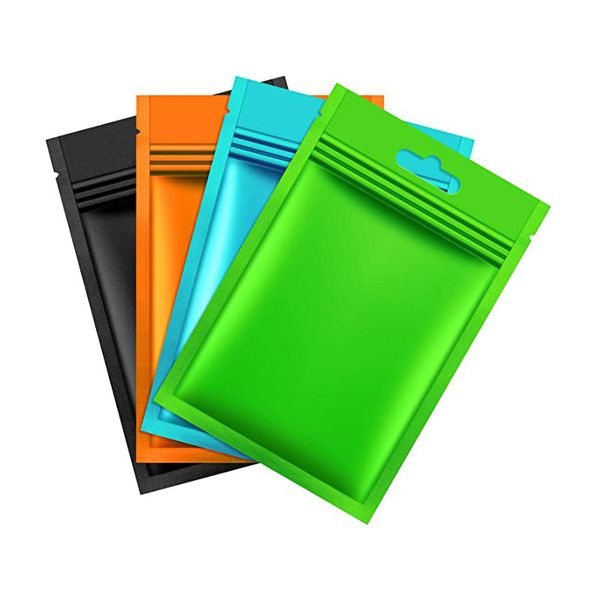 

multicolor esealable mylar zip lock bags aluminum foil bags flat metallic mylar foil flat ziplock food storage bags pouch d0801