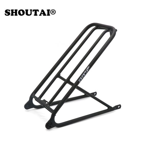 

bicycle ultra-light aluminum bracket mini rack small wheel for brompton folding cycling bike part