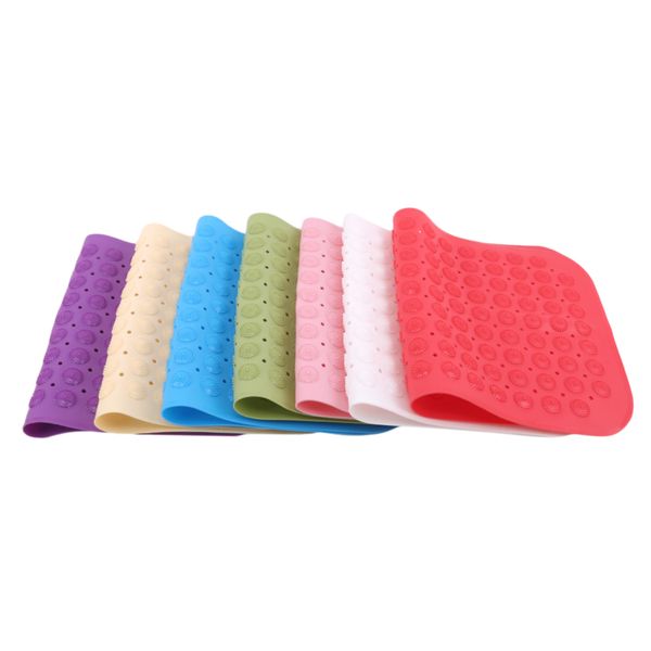 

1pc powerful vacuuming bathroom bath non-slip massage household pvc shower pad massage particle foot pad