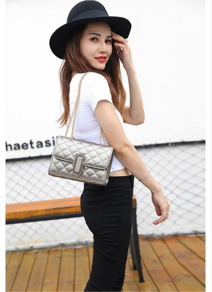 

бесплатная доставка, женская сумка новый дизайнерский пакет бренда супер дух цепи моды мини-аромат ветра дикий посланник