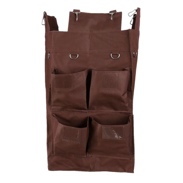 

housekeeping cart trash caddy l rooms cleaning tool,4/6 pockets