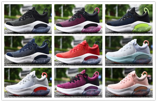 

2019 release joyride run shoes knit casual shoes for men white sail black orange university red blue volt men's designer shoes