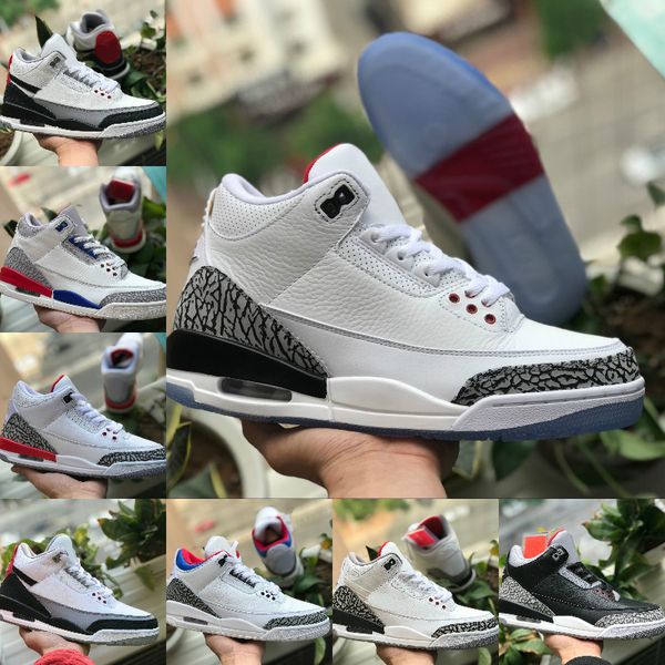 

2020 new 3s pure white 3 mens basketball shoes as nrg seoul tinker katrina jth hartfield throw linell og black cement sneakers